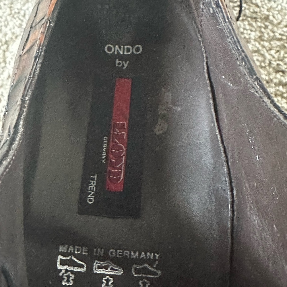 ONDO by Lloyd german made leather brogues size 9.5 - Picture 5 of 7